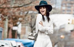 Kendall Jenner in total white