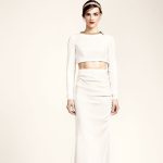 Elisabetta Franchi gonna lunga e crop top