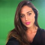 Cecilia Rodriguez_ Trucco naturale con mascara e labbra rosate