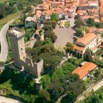 foto aerea Castelnuovo Magra