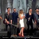 I Modà nel 2014 con Vanessa Incontrada