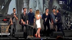 I Modà nel 2014 con Vanessa Incontrada