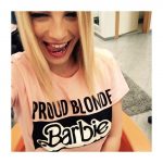 T - Shirt Proud Blonde Barbie di ZARA