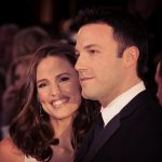 Jennifer Garner felice e sorridente con Ben Affleck