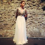 Altro total white per Emma