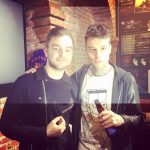Fedez con Lorenzo Fragola
