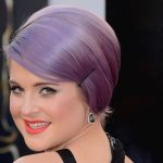 Kelly Osburne con i pastel hair color lilla