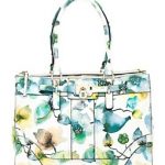 Guess. Delaney Tropical medium tote bag, capiente e versatile.