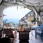 Panorama dal ristorante La Sponda -Hotel Le Sirenuse sulla Costiera Amalfitana
