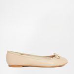 Asos ballerine Lily Pad nude