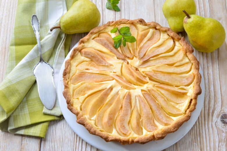 Crostata ricotta e pere
