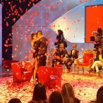 Fabio Colloricchio e Nicole Mazzocato al momento della scelta