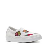 Chiara Ferragni slip on fast food