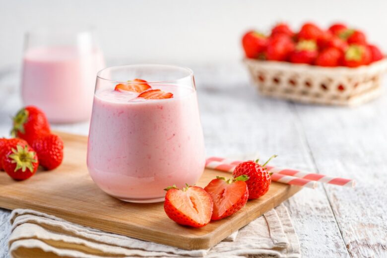 Frappè alle fragole