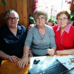 Erminia, Iolanda e Armida: tre dell 12 nonne che voglio vedere il mare per la prima volta.