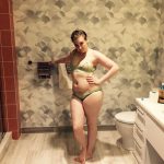 Lena Dunham in posa su Instagram