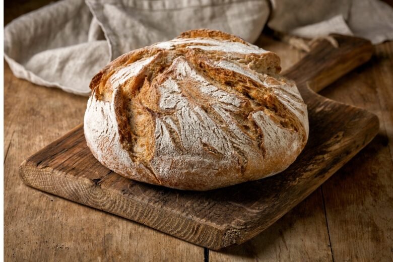 Pane integrale senza impasto