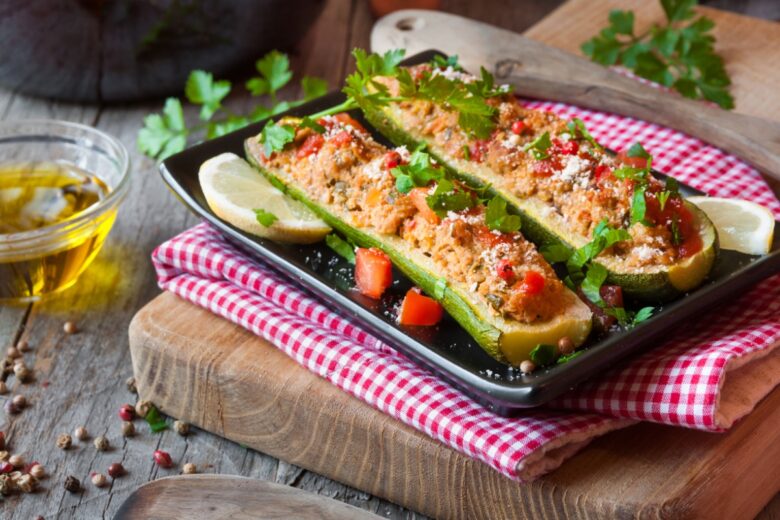 Zucchine ripiene veg