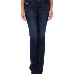 Jeans Diesel elasticizzati blu scuro gamba dritta Yoox