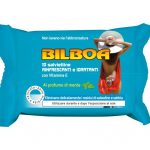 Bilboa Salviette rinfrescanti e idratanti con vitamina E al profumo di menta