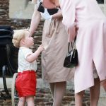 Il piccolo George con la nonna Elisabetta