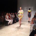 Gli abito nascono dalla collaborazione tra Klopman International e gli allievi dei corsi di Fashion Design dell'Accademia Italian di Arte-Moda-Design