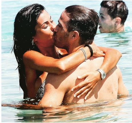 Federica Nargi e Matri a Formentera