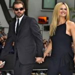 Michelle Hunziker con Tomaso Trussardi