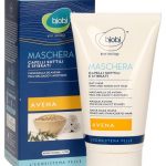 Bjobj Maschera per Capelli Avena Maschera ristrutturante e nutriente per capelli sottili e sfibrati