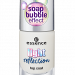 smalto unghie top coat effetto riflettente