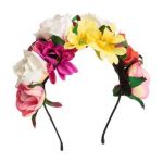 Corona di fiori multicolor H&M