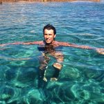 Kledi Kadiu in vacanza a Formentera