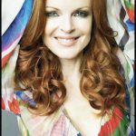 Il rosso è stato da sempre il tratto distintivo della famosa attrice Marcia Cross.
