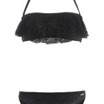 Bikini nero crochet Zalando