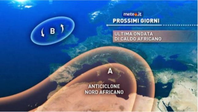 Meteo di fine agosto: ultimo week-end di piacevole caldo