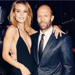 Jason Statham e la fidanzata Rosie Huntington-Whiteley.