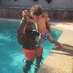 Boateng e il figlio
