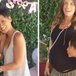 : "My#babyshower! Grazie ragazze per questa bellissima festa in attesa della piccolina in arrivo! u girls are the best and I LOVE YOU!” Questo il tweet che accompagna le immagini della festa.