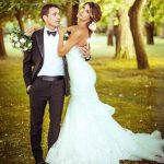 Il giorno del matrimonio con Brian Perri