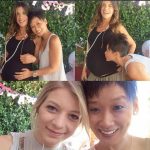 : “Grazie di ❤amiche! Thanks so so much for this amazing day … Il discorso ve lo risparmio perché sarebbe venuto meglio dopo qualche bicchiere!”