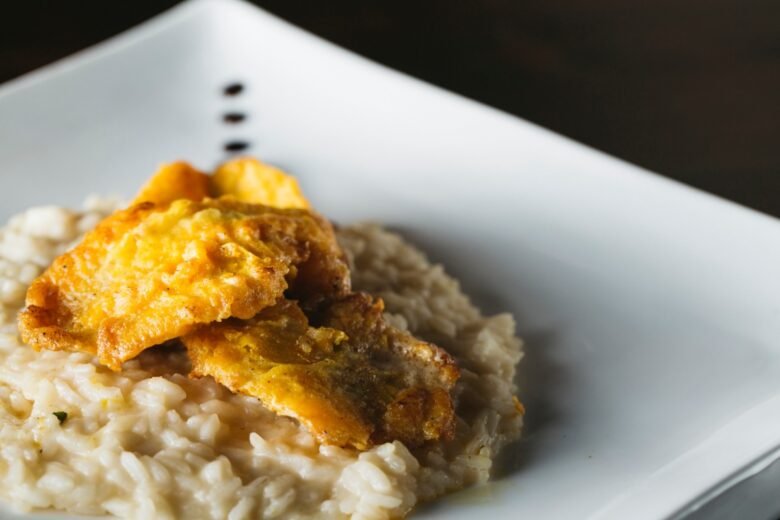 Risotto al pesce persico