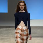 Thakoon pantalone check e crop-top