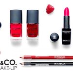 Per la categoria Make up troviamo tantissime referenze: per gli occhi palette di ombretti e mono, per il viso fondotinta fluidi e compatti, ciprie, fard e terre; per le labbra rossetti, gloss e matite.