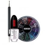 Pupa nail art - Set dotter, perline e top coat.