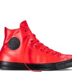 Converse Chuck Taylor All Star Rubber color rosso fuoco.