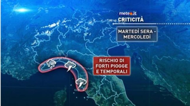 Meteo di fine ottobre: settimana di clima autunnale e piogge diffuse