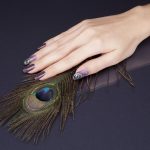 Esempio di nail art con decorazione acrilica di Estrosa