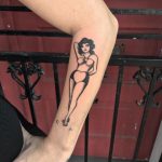 Pin up tattoo Justin Olivier