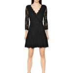 Diane Von Furstenberg LBD in pizzo