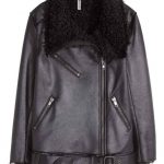 Giubbotto biker H&M con interno in ecofur